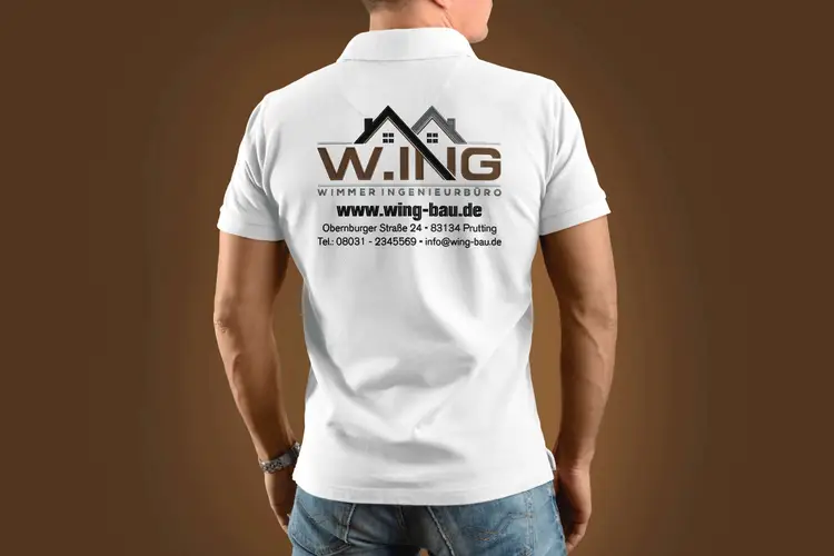 Wing Bau GmbH Stick Polo-Shirts